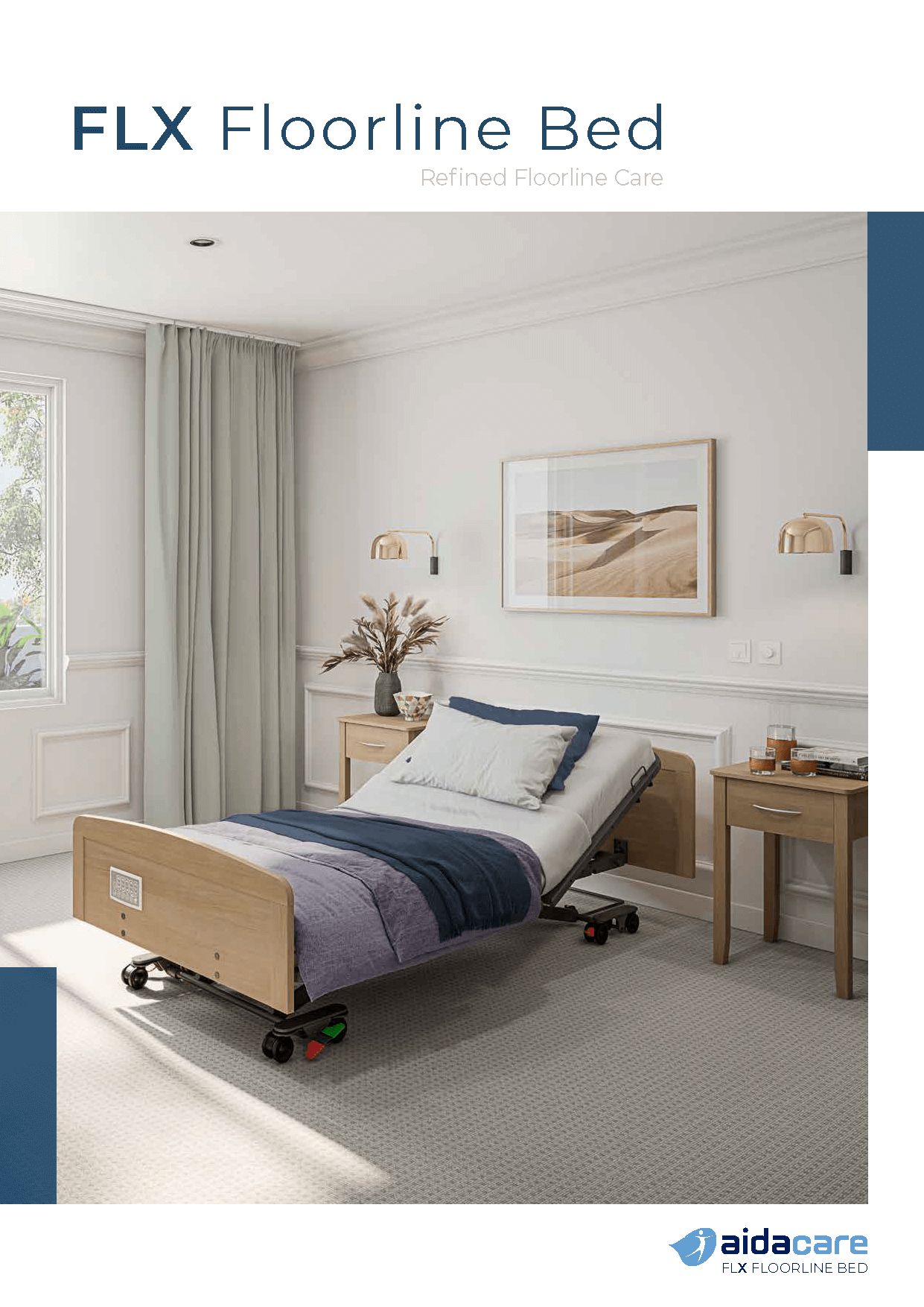 Aidacare FLX Floorline Bed Brochure